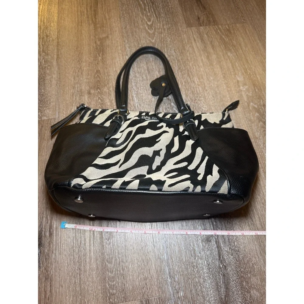 Dana Buchman Women's Zebra Print Handbag Purse